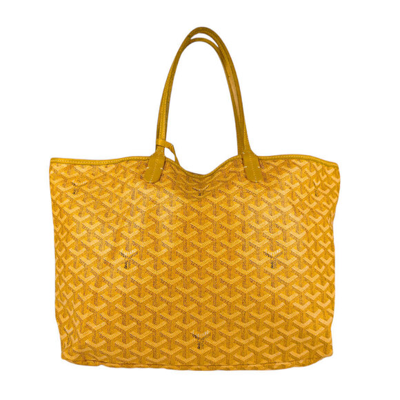 Goyard Saint Louis handbag tote bag leather yellow - Picture 1 of 5